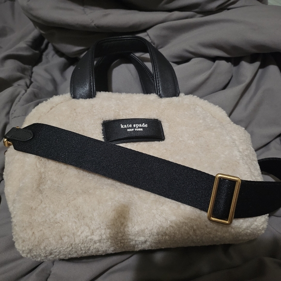 Kate Spade Black and Cream Crossbody Bag - Picture 1 of 2